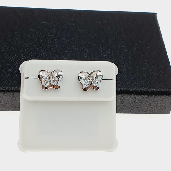 925 sterling silver luxury CZ earrings for women/girls, Bes RJUS2143 - Picture 6 of 11